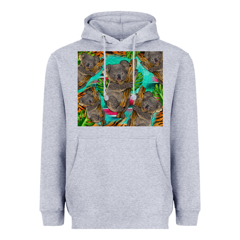 Koala Tumbler Heavyweight Hoodie by BarkalooDesign | Teevron