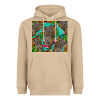 Mushroom koala tumbler Heavyweight Hoodie - BarkalooDesign