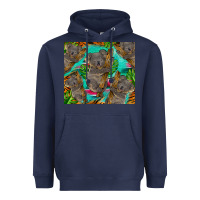 Navy koala tumbler Heavyweight Hoodie - BarkalooDesign