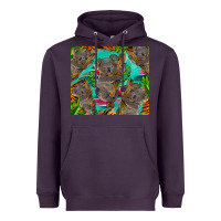 Plum koala tumbler Heavyweight Hoodie - BarkalooDesign