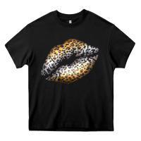 Black Cheetah Lips Heavy Core Tee - Bettercallsaul