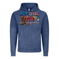 Vintage Denim Memorial day honor ans remember Vintage Hoodie - CowGirlArtShop
