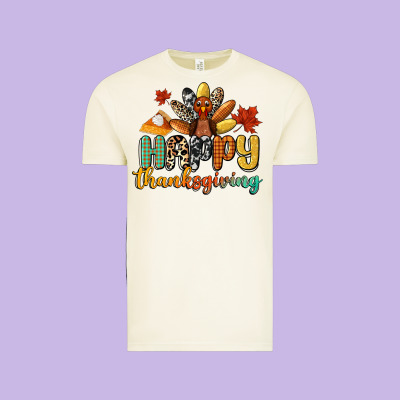 Happy Thanksgiving Vintage Tee Designed By Cowgirlartshop