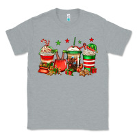 Heather Grey Christmas elfs coffee Classic Tee - Jasminsmagicworld
