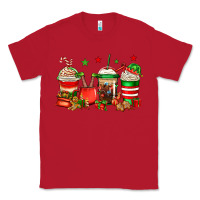 Red Christmas elfs coffee Classic Tee - Jasminsmagicworld