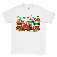 White Christmas elfs coffee Classic Tee - Jasminsmagicworld