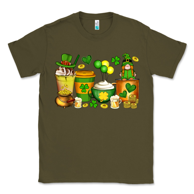 St Patrick's Day Coffee Cups With Gnome Classic Tee by Artiststas | Teevron