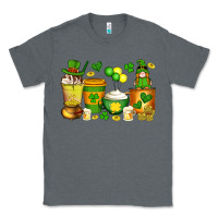 Charcoal Heather st patrick's day coffee cups with gnome Classic Tee - Artiststas