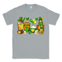 Heather Grey st patrick's day coffee cups with gnome Classic Tee - Artiststas