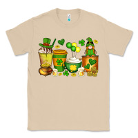 Mushroom st patrick's day coffee cups with gnome Classic Tee - Artiststas