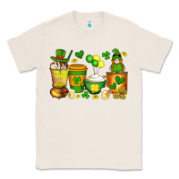 Natural st patrick's day coffee cups with gnome Classic Tee - Artiststas