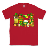 Red st patrick's day coffee cups with gnome Classic Tee - Artiststas