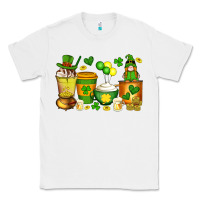 White st patrick's day coffee cups with gnome Classic Tee - Artiststas
