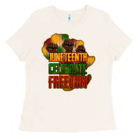 Bone juneteenth celebrate freedom Ladies Tee - NancyCooperArtShop