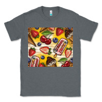 Summer Ice Cream With Fruits Classic Tee | Teevron
