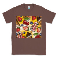 Chestnut summer ice cream with fruits Classic Tee - TumblerDesignByShophia