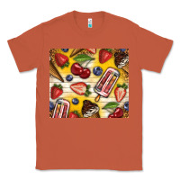 Copper summer ice cream with fruits Classic Tee - TumblerDesignByShophia
