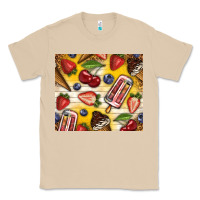 Mushroom summer ice cream with fruits Classic Tee - TumblerDesignByShophia
