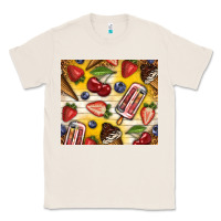 Natural summer ice cream with fruits Classic Tee - TumblerDesignByShophia