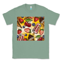 Sage summer ice cream with fruits Classic Tee - TumblerDesignByShophia