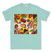Seafoam summer ice cream with fruits Classic Tee - TumblerDesignByShophia