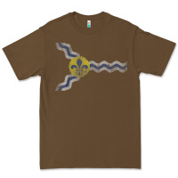 Cacao St Louis Missouri Flag Vintage Faded Home Family Premium Tee - trangStudio