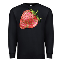 Black strawberry Premium Sweatshirt - BarkalooDesign