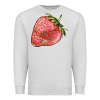 Dove Grey strawberry Premium Sweatshirt - BarkalooDesign