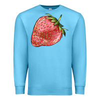 Ocean Blue strawberry Premium Sweatshirt - BarkalooDesign