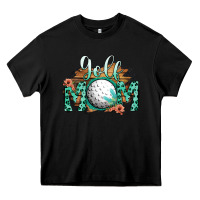 Black Golf Mom Heavy Core Tee - Bettercallsaul