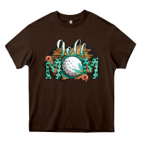 Chocolate Brown Golf Mom Heavy Core Tee - Bettercallsaul
