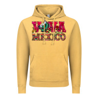 Vintage Mustard Viva Mexico Vintage Hoodie - HowdyJamesFarm