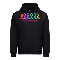 Black fight cancer in all colors Urban Hoodie - AdoDesignShop