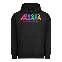 Pigment Black fight cancer in all colors Urban Hoodie - AdoDesignShop