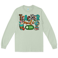 Matcha teacher mode on Long Sleeve Tee - OliviaCreatesArt