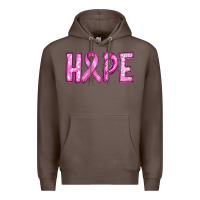 Coffee Western Hope Breast Cancer Premium Hoodie - RanaPortraitStore
