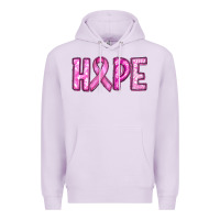 Lilac Western Hope Breast Cancer Premium Hoodie - RanaPortraitStore