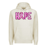 Oatmeal Heather Western Hope Breast Cancer Premium Hoodie - RanaPortraitStore