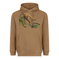 Toasted Coconut florida panther Heavyweight Hoodie - BarkalooDesign