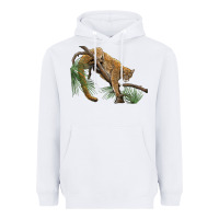 White florida panther Heavyweight Hoodie - BarkalooDesign