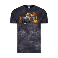 Cloud Black one thankful nurse Vintage Tee - CowGirlArtShop