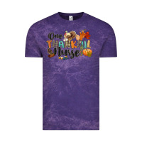 Cloud Purple one thankful nurse Vintage Tee - CowGirlArtShop
