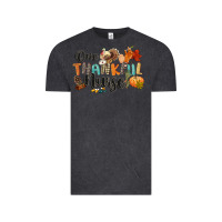 Vintage Black one thankful nurse Vintage Tee - CowGirlArtShop