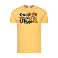 Vintage Mustard one thankful nurse Vintage Tee - CowGirlArtShop