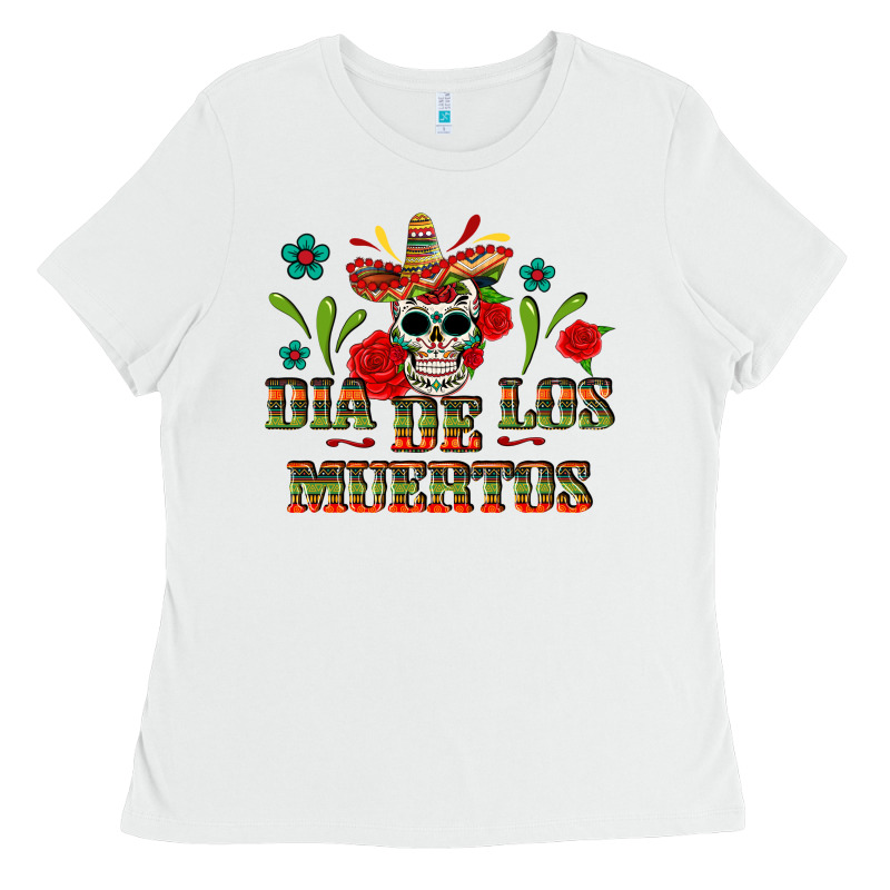 Dia De Los Muertos Ladies Tee by texasbilliewilder | Teevron