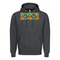 Smoke Thankful Pumpkin Zipper Hoodie - Artiststas