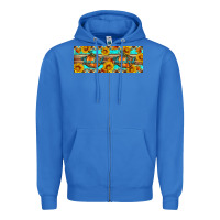 True Royal Thankful Pumpkin Zipper Hoodie - Artiststas