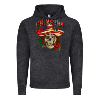 Chingona With Roses Mexico Vintage Hoodie | Teevron