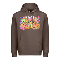Coffee Happy Easter Premium Hoodie - LillyAllenDesigns