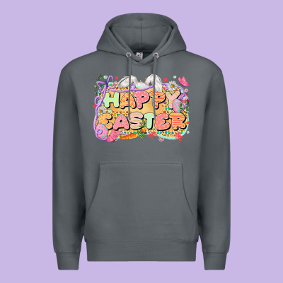 Happy Easter Premium Hoodie Designed By Lillyallendesigns